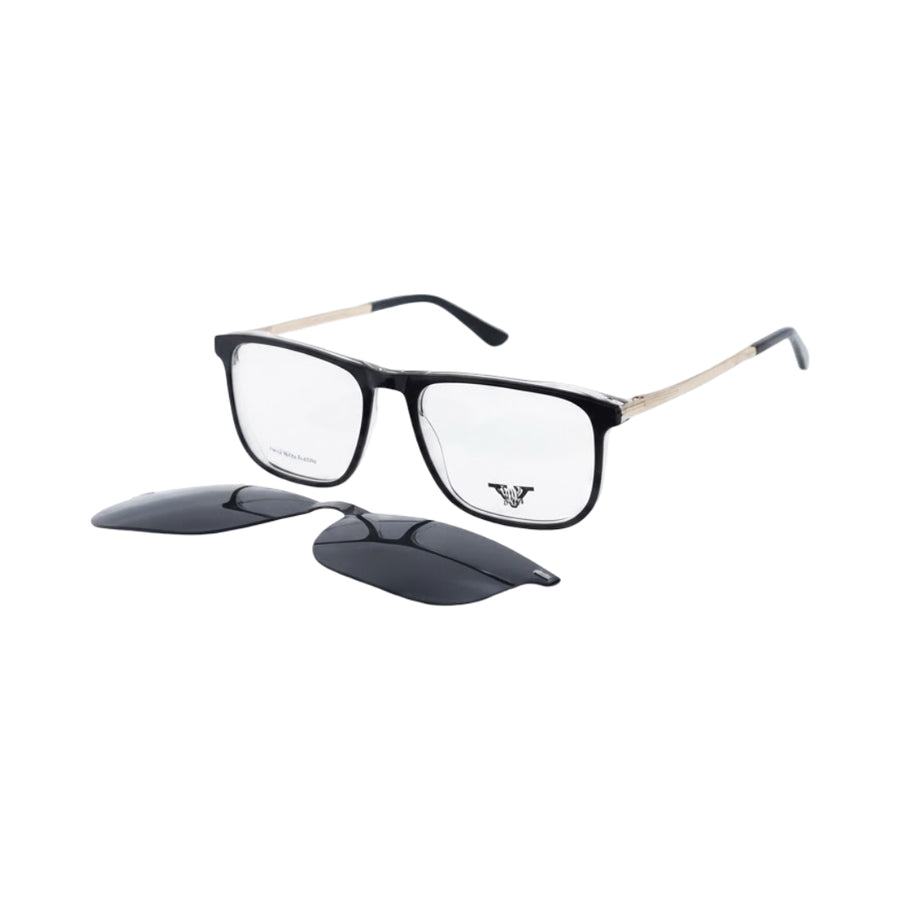 VANROSSI Rectangle Clip-On Optical Glasses