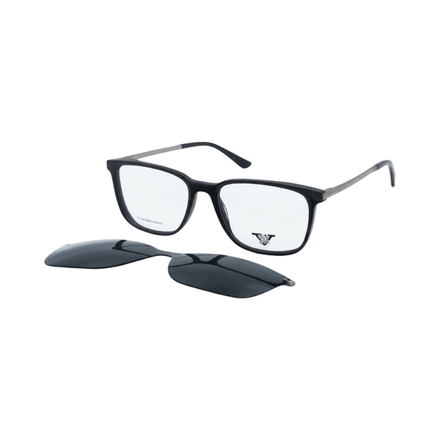 VANROSSI Rectangle Clip-On Optical Glasses