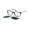 VANROSSI Rectangle Clip-On Optical Glasses