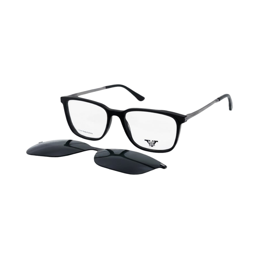 VANROSSI Rectangle Clip-On Optical Glasses