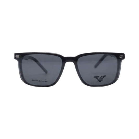 VANROSSI Rectangular Clip-On Optical Glasses