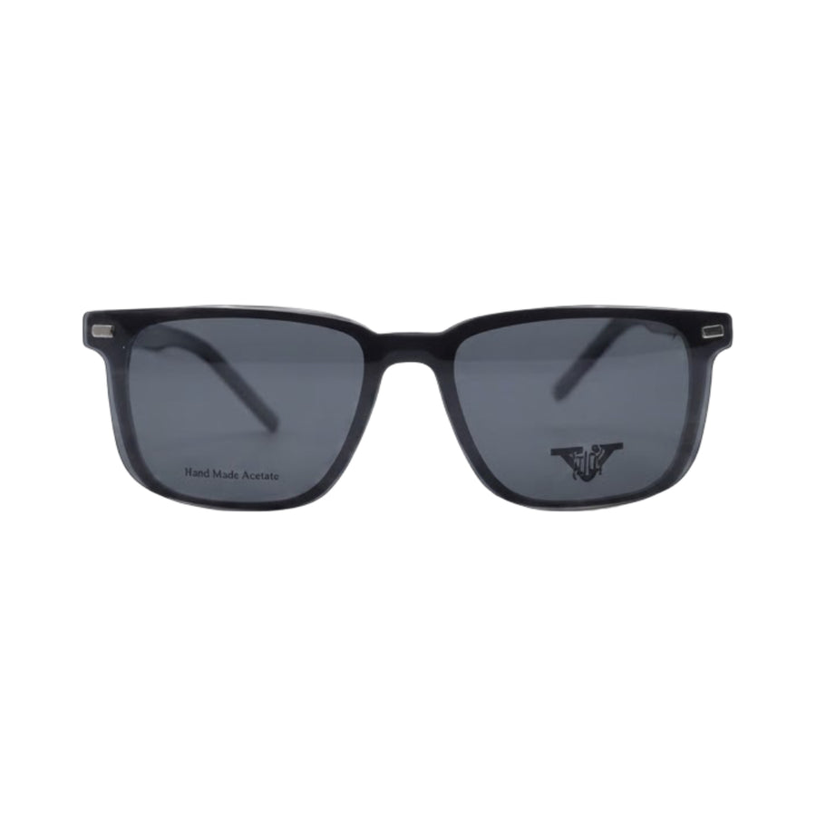 VANROSSI Rectangular Clip-On Optical Glasses