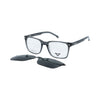 VANROSSI Rectangle Clip-On Optical Glasses