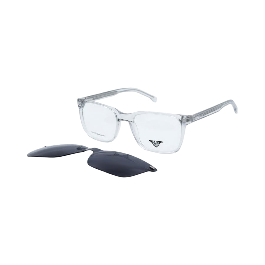 VANROSSI Rectangle Clip-On Optical Glasses