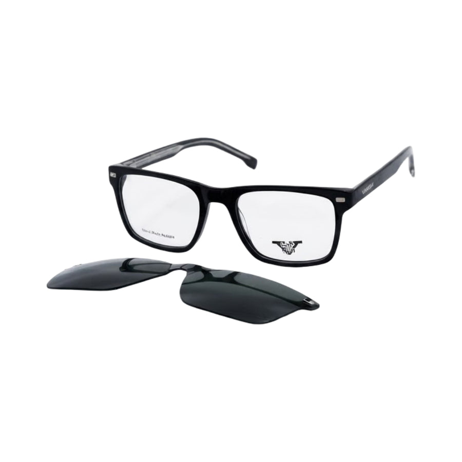 VANROSSI Rectangle Clip-On Optical Glasses