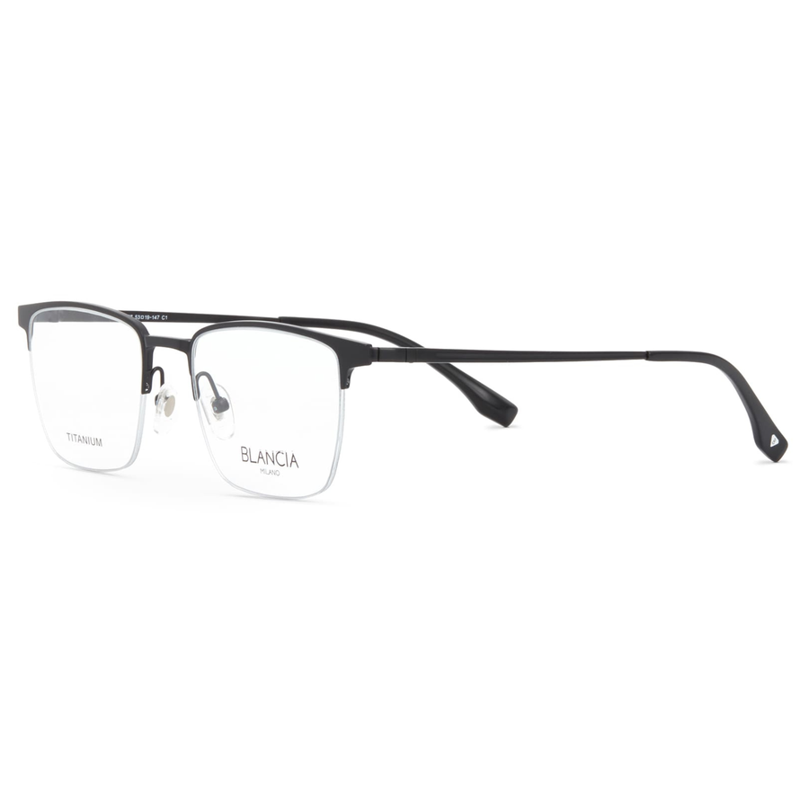 Blancia BC 457 Unisex Square Sunglasses - Half Frame