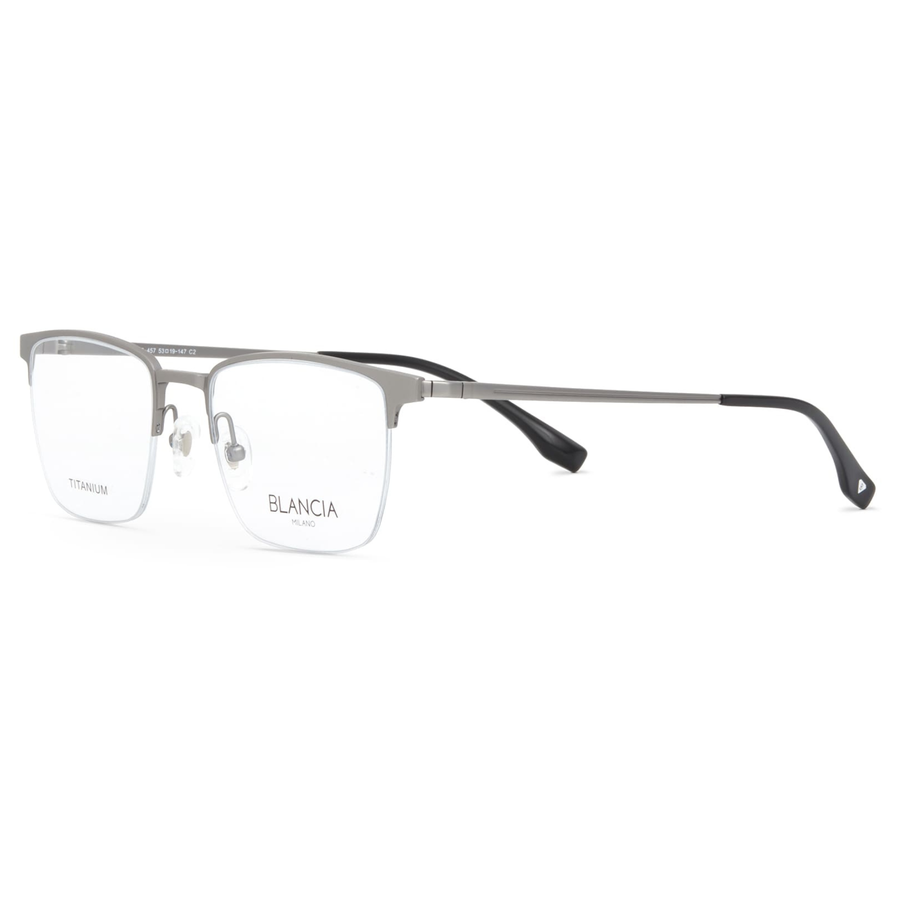 Blancia BC 457 Unisex Square Sunglasses - Half Frame
