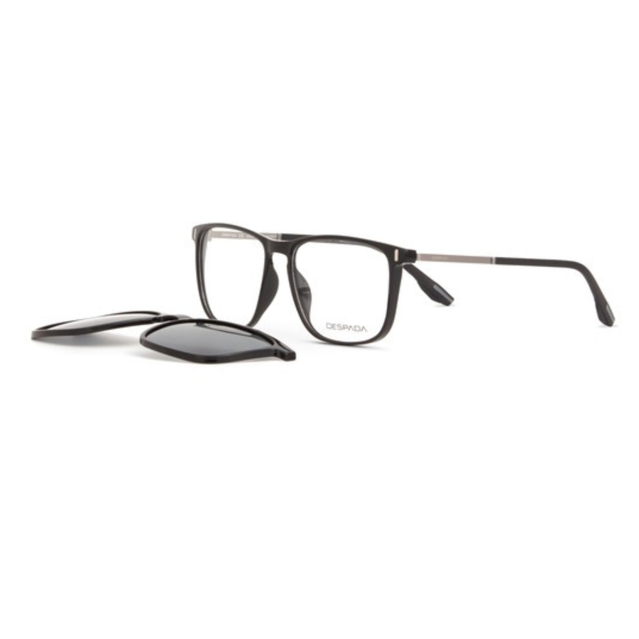 Despada DS 5300 Unisex Rectangular Optical Frame - Clip-On