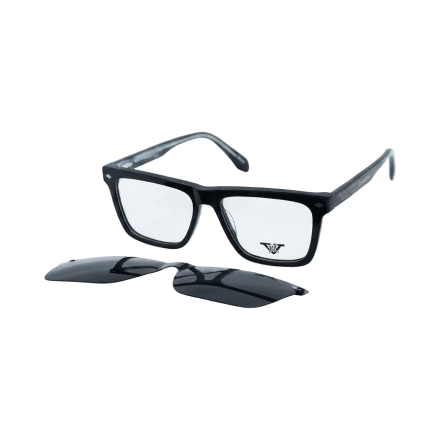 VANROSSI Rectangle Clip-On Optical Glasses
