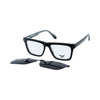 VANROSSI Rectangle Clip-On Optical Glasses