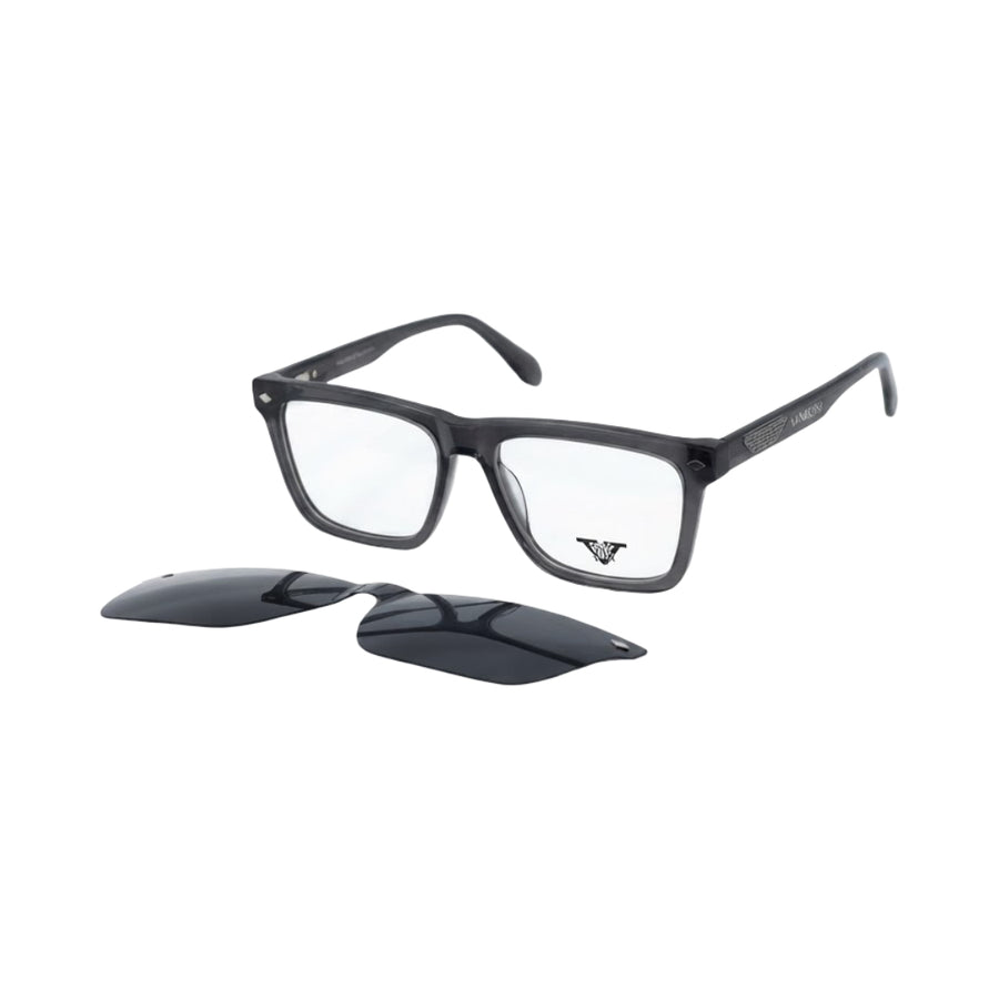 VANROSSI Rectangle Clip-On Optical Glasses