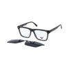VANROSSI Rectangle Clip-On Optical Glasses