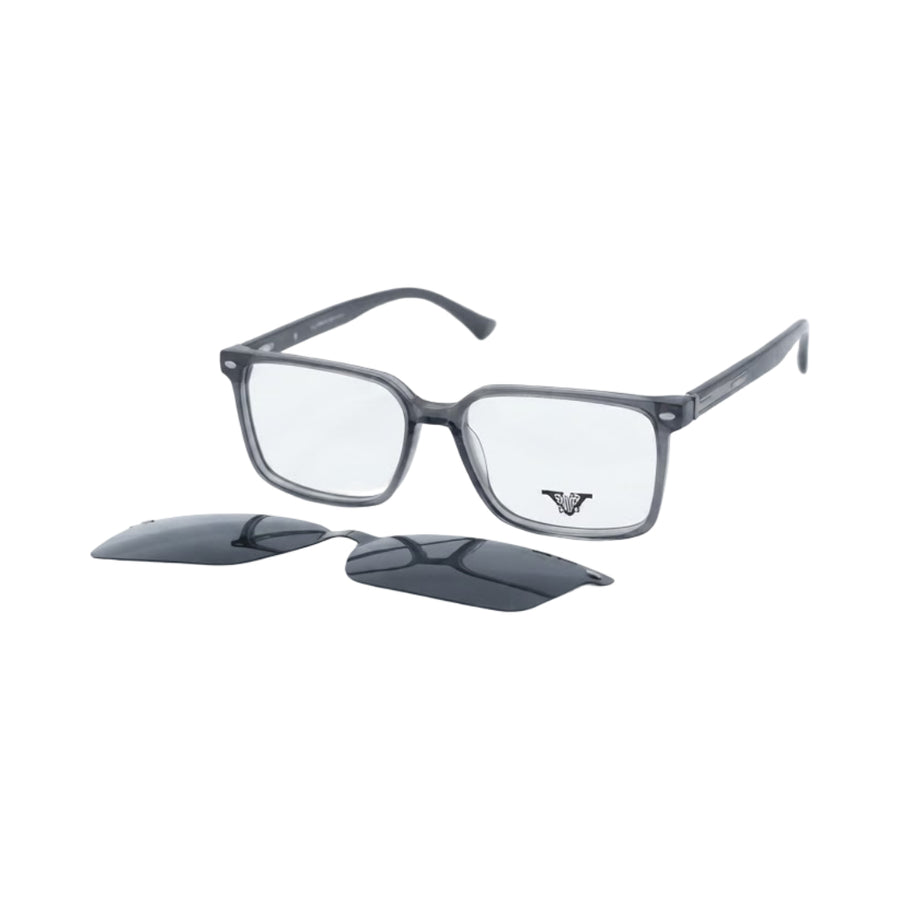 VANROSSI Rectangle Clip-On Optical Glasses