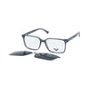 VANROSSI Rectangle Clip-On Optical Glasses