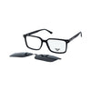 VANROSSI Rectangle Clip-On Optical Glasses