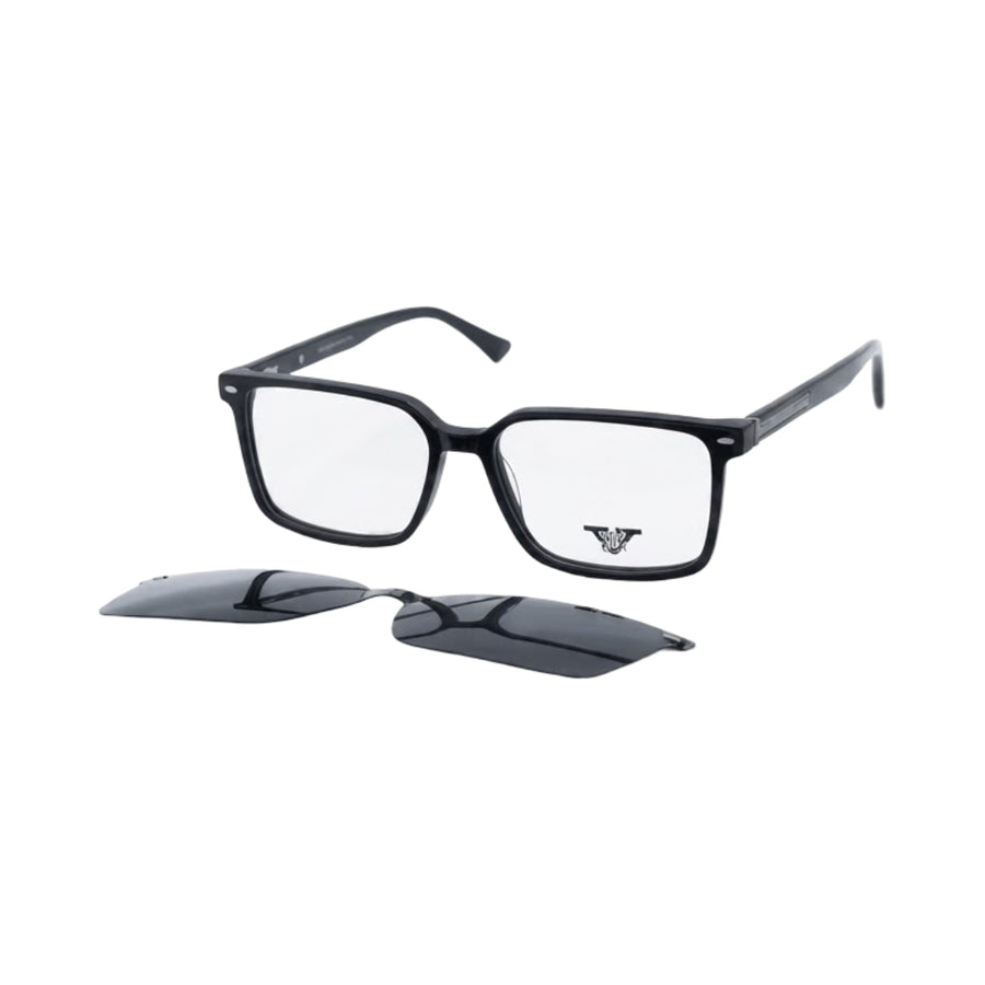 VANROSSI Rectangle Clip-On Optical Glasses