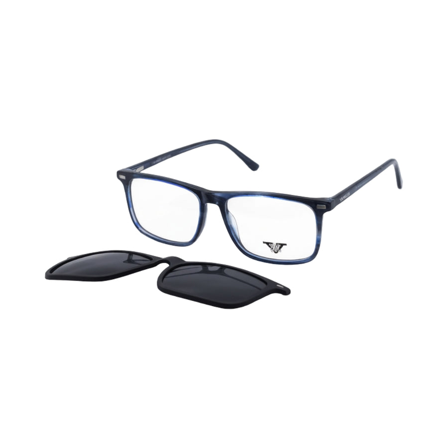 VANROSSI Rectangle Clip-On Optical Glasses