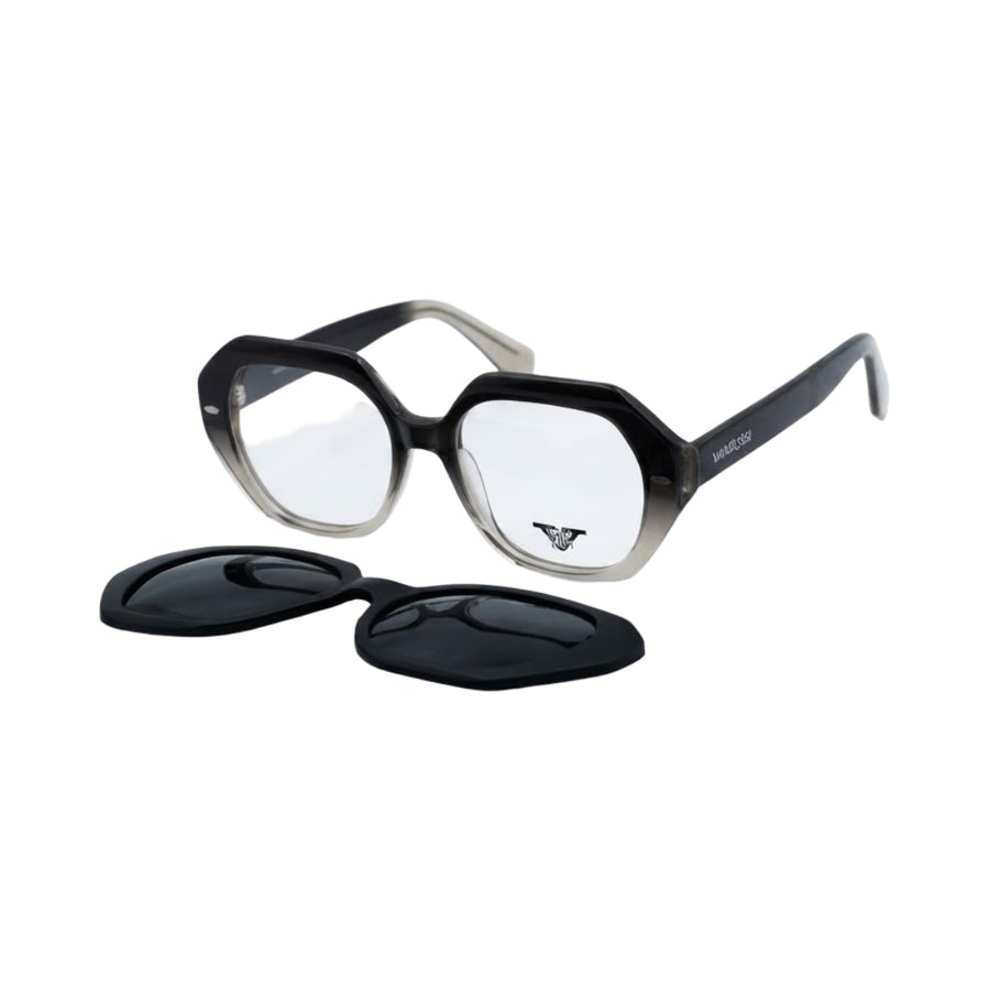 VANROSSI Geometric Clip-On Optical Glasses
