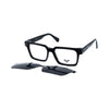 VANROSSI Rectangle Clip-On Optical Glasses