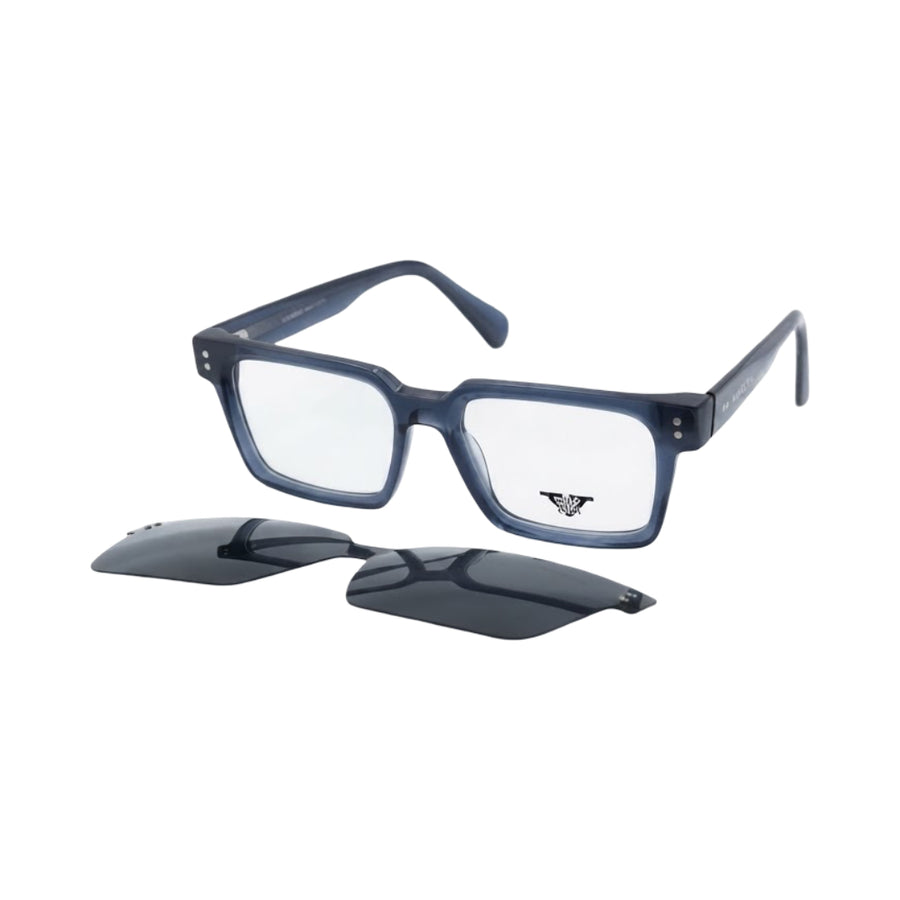 VANROSSI Rectangle Clip-On Optical Glasses