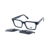 VANROSSI Rectangle Clip-On Optical Glasses