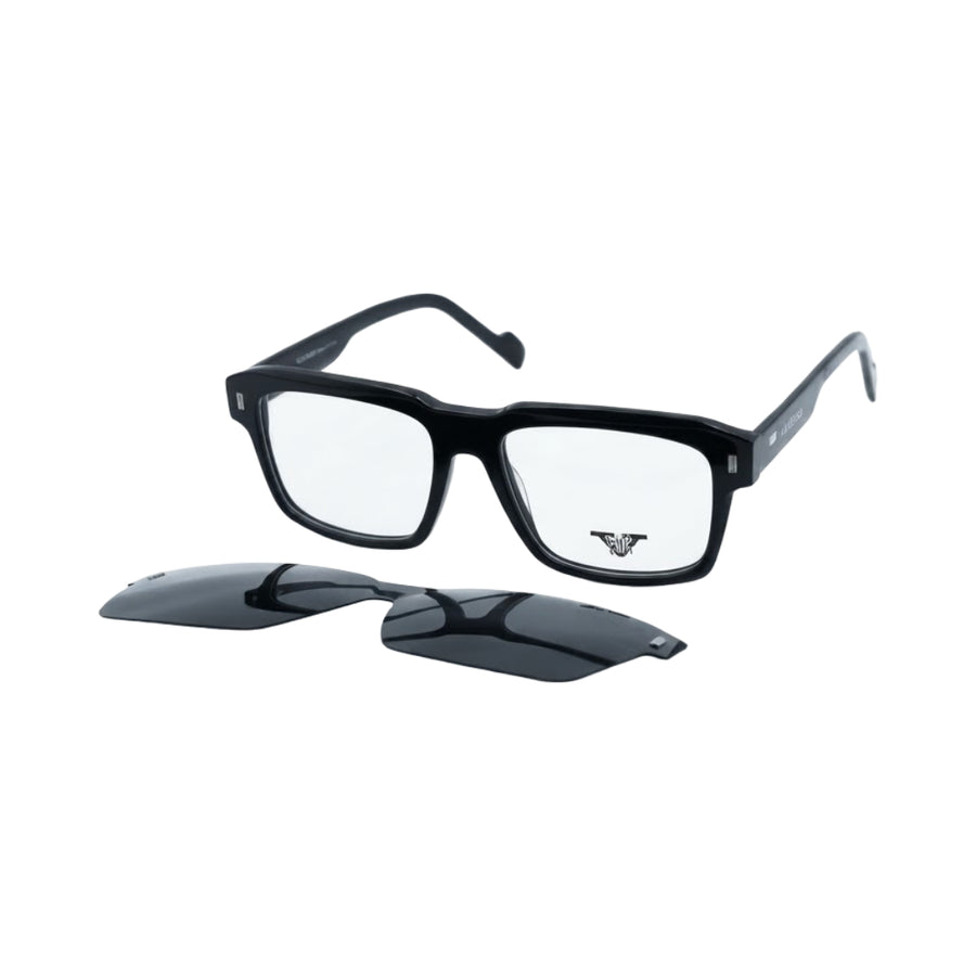 VANROSSI Rectangle Clip-On Optical Glasses
