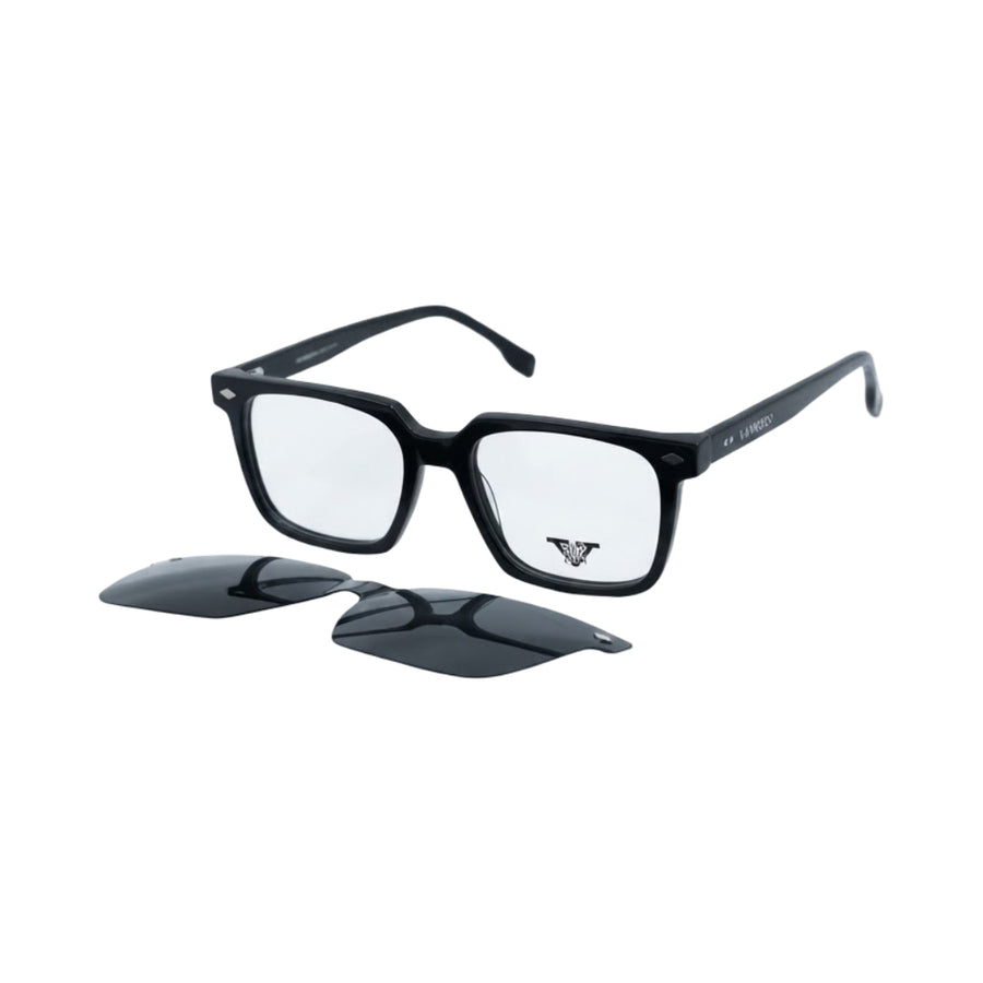 VANROSSI Rectangle Clip-On Optical Glasses