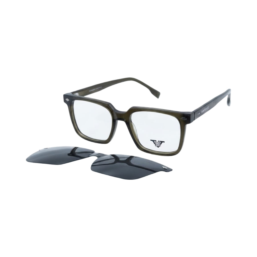 VANROSSI Rectangle Clip-On Optical Glasses