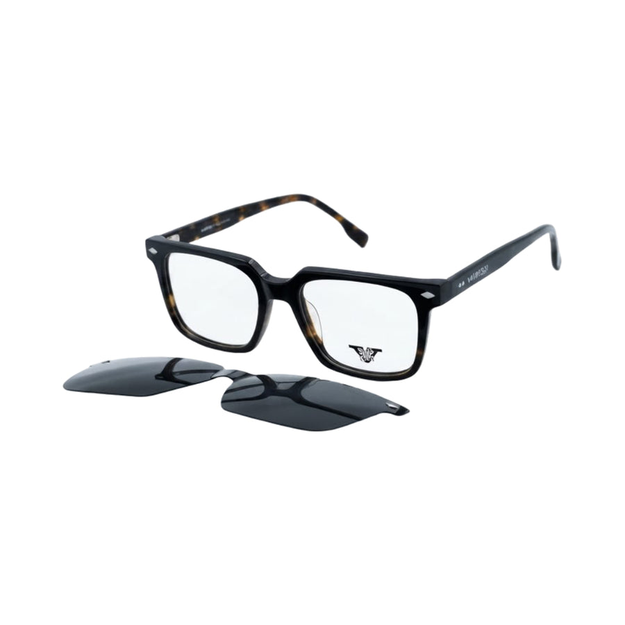 VANROSSI Rectangle Clip-On Optical Glasses