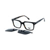 VANROSSI Rectangle Clip-On Optical Glasses