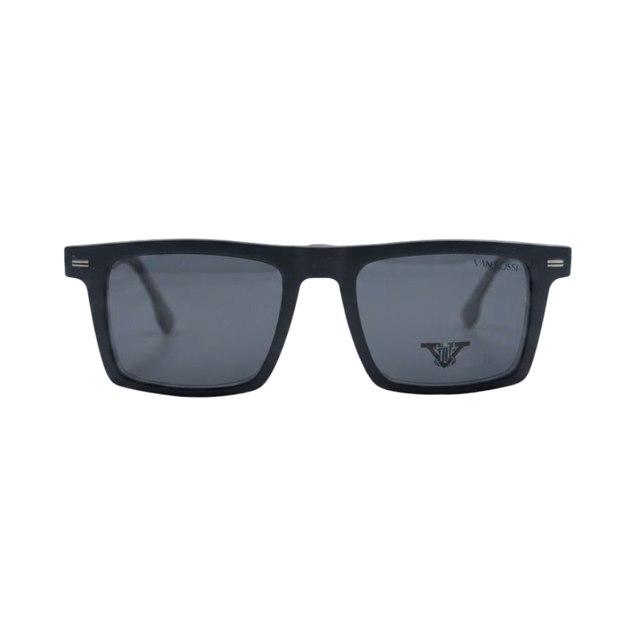 VANROSSI Rectangular Clip-On Optical Glasses