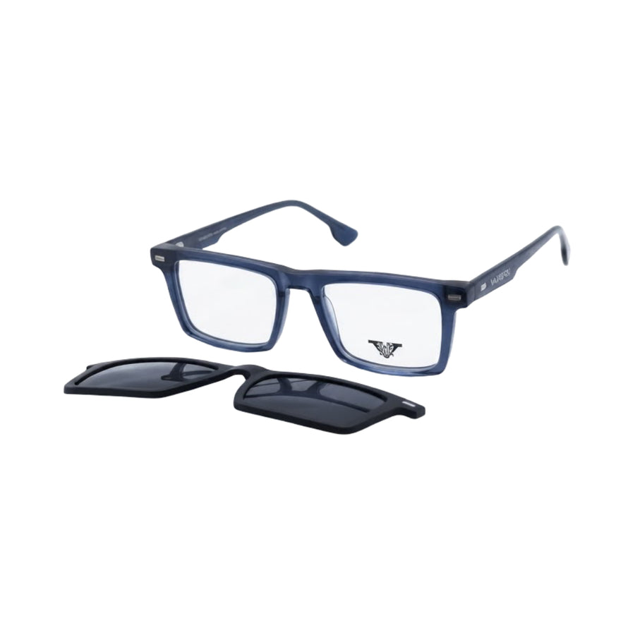 VANROSSI Rectangular Clip-On Optical Glasses