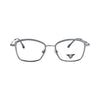 VANROSSI Women's Silver Cat Eye Eyeglass Frame