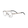VANROSSI Unisex Light Bronze Square Eyeglass Frame