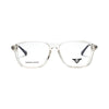 VANROSSI Unisex Crystal Clear Square Eyeglass Frame