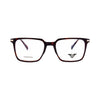 VANROSSI Men's Tortoise and Gold Rectangular Eyeglass Frame