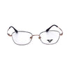 VANROSSI Women's Black and Gold Cat Eye Eyeglass Frame