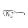 VANROSSI Men's Grey Rectangular Eyeglass Frame