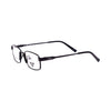 VANROSSI Black Rectangular Eyeglass Frame