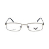 VANROSSI Black Rectangular Eyeglass Frame