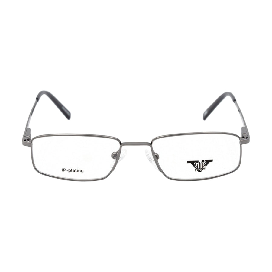 VANROSSI Silver Rectangular Eyeglass Frame