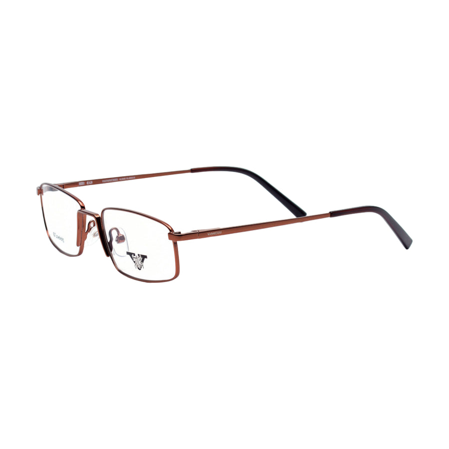VANROSSI Bronze Rectangular Eyeglass Frame