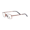 VANROSSI Bronze Rectangular Eyeglass Frame
