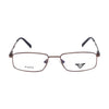 VANROSSI Bronze Rectangular Eyeglass Frame