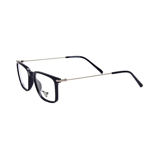 VANROSSI Unisex Black Acetate Eyeglass Frame