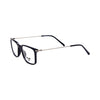 VANROSSI Unisex Black Acetate Eyeglass Frame