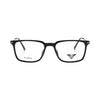 VANROSSI Unisex Black Acetate Eyeglass Frame