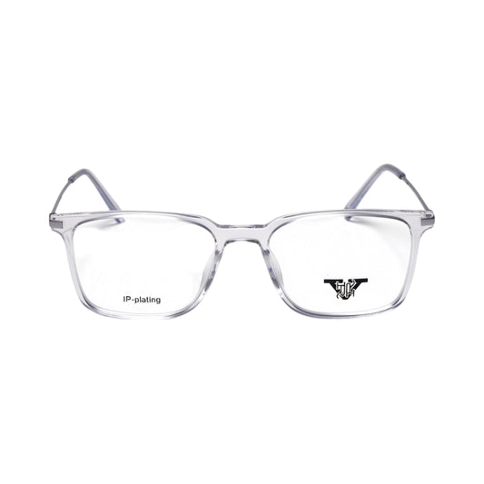 VANROSSI Unisex Crystal Clear Eyeglass Frame
