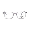 VANROSSI Unisex Grey Rectangular Eyeglass Frame