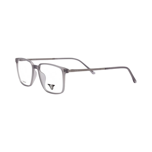 VANROSSI Unisex Grey Rectangular Eyeglass Frame